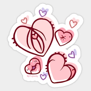 Valentine's Love Sticker